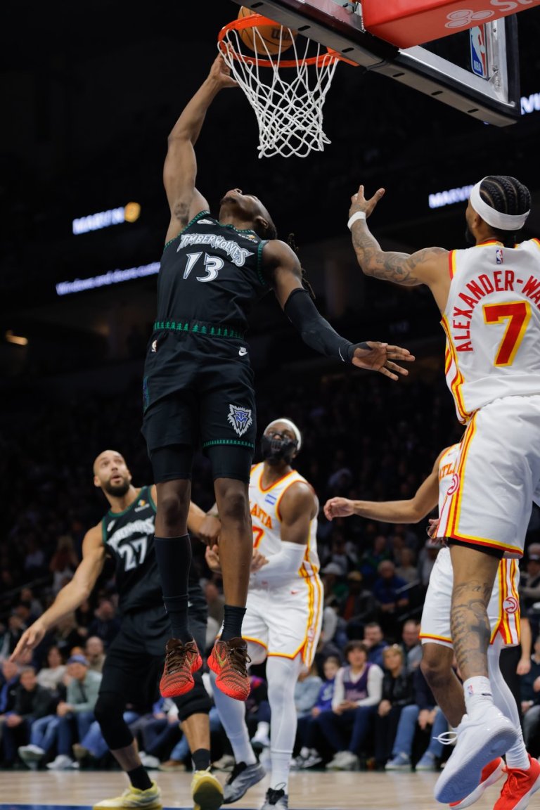 Edwards scores 30, Timberwolves cruise to 138-116 win against short-handed Hawks | iNFOnews.ca