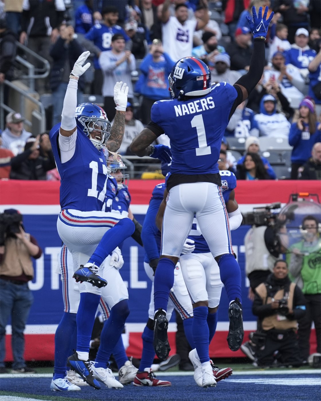 Coming off stellar game, Malik Nabers needs 4 catches for the Giants' single-season mark | iNFOnews.ca Coming off stellar game, Malik Nabers needs 4 catches for the Giants' single-season mark | iNFOnews.ca
