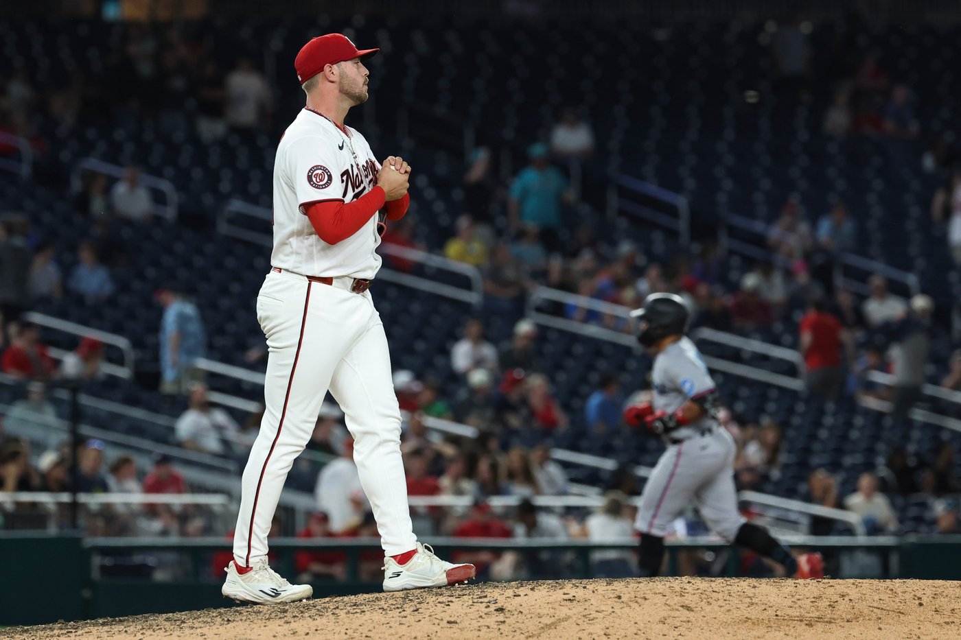 Marlins hit 3 straight homers and hold Nationals hitless until 6th inning of 7-3 victory | iNFOnews.ca Marlins hit 3 straight homers and hold Nationals hitless until 6th inning of 7-3 victory | iNFOnews.ca