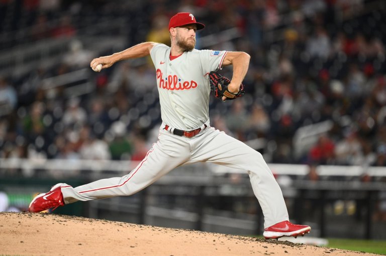 Zack Wheeler pitches 7 innings in the Phillies' 7-0 victory over the Nationals | iNFOnews.ca