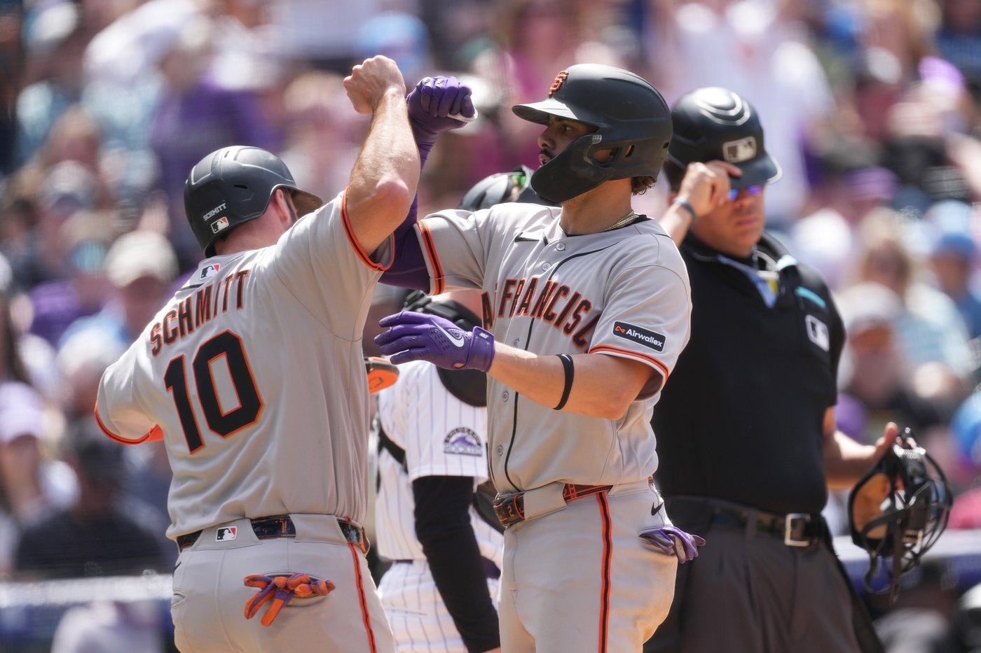Willy Adames hits grand slam and Giants get 25 hits in 19-6 win over Rockies at Coors Field | iNFOnews.ca Willy Adames hits grand slam and Giants get 25 hits in 19-6 win over Rockies at Coors Field | iNFOnews.ca