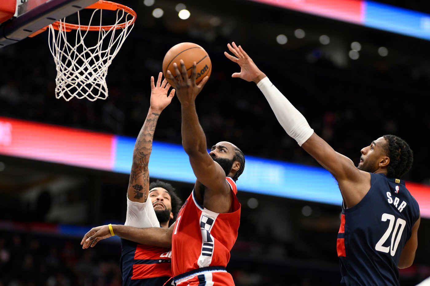 Harden scores 36 as the Clippers hold off the Wizards for their 6th straight win | iNFOnews.ca Harden scores 36 as the Clippers hold off the Wizards for their 6th straight win | iNFOnews.ca