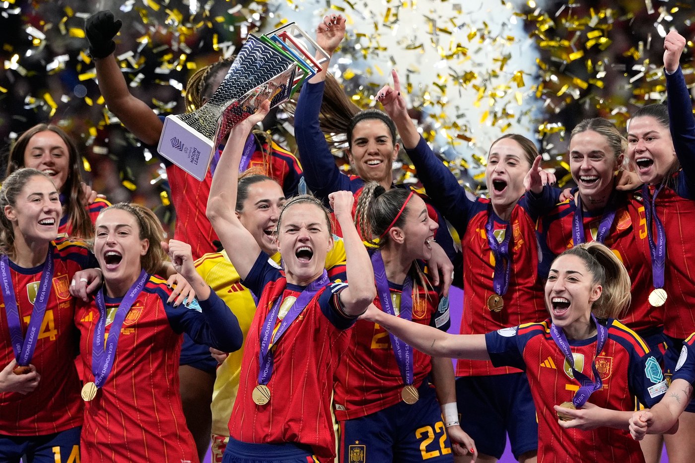 Spain keeps Women's Nations League title as Pina scores twice in 3-0 victory over Germany | iNFOnews.ca