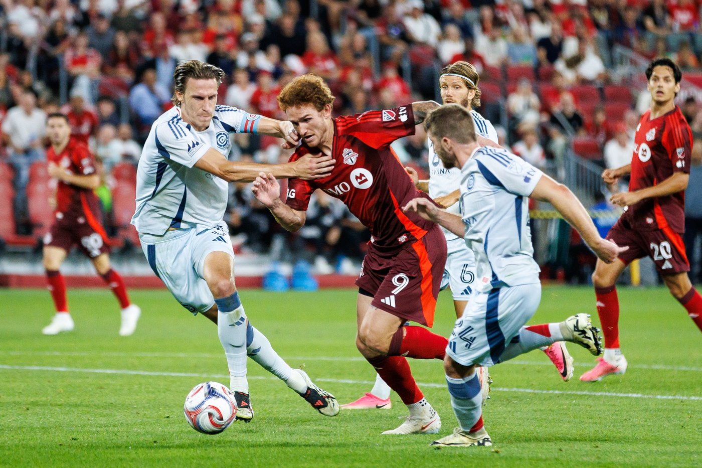 Sargent scores three times as Toronto FC rallies to tie Chicago Fire 4-4 | iNFOnews.ca
