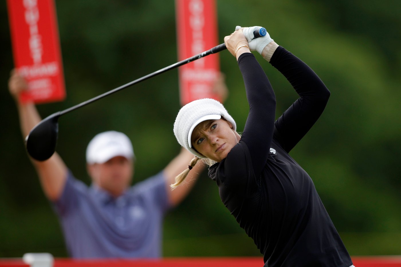 Jing Yan maintains lead in the windswept Meijer LPGA Classic | iNFOnews.ca