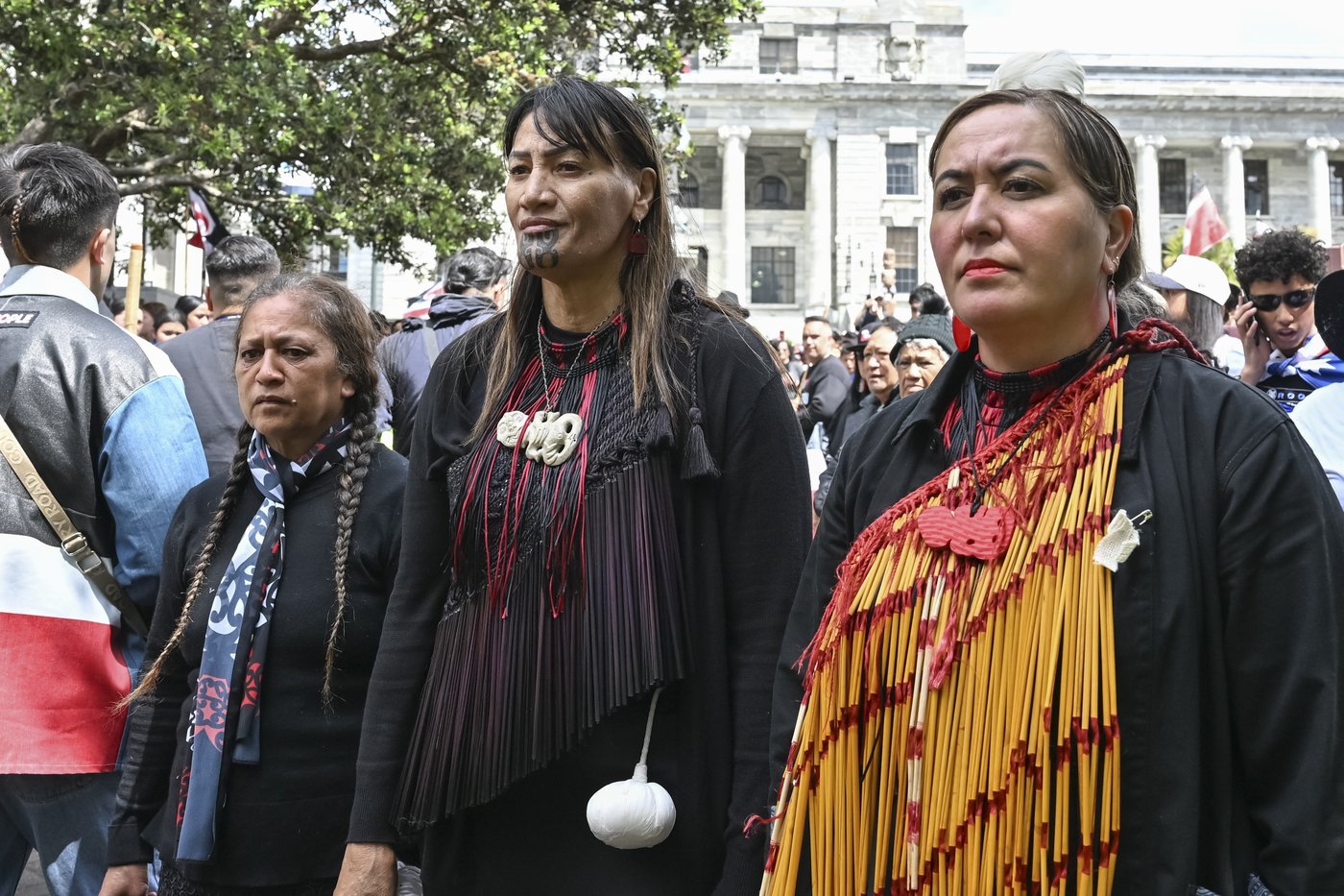 35,000 crowd New Zealand's Parliament grounds in support of Māori rights | iNFOnews.ca