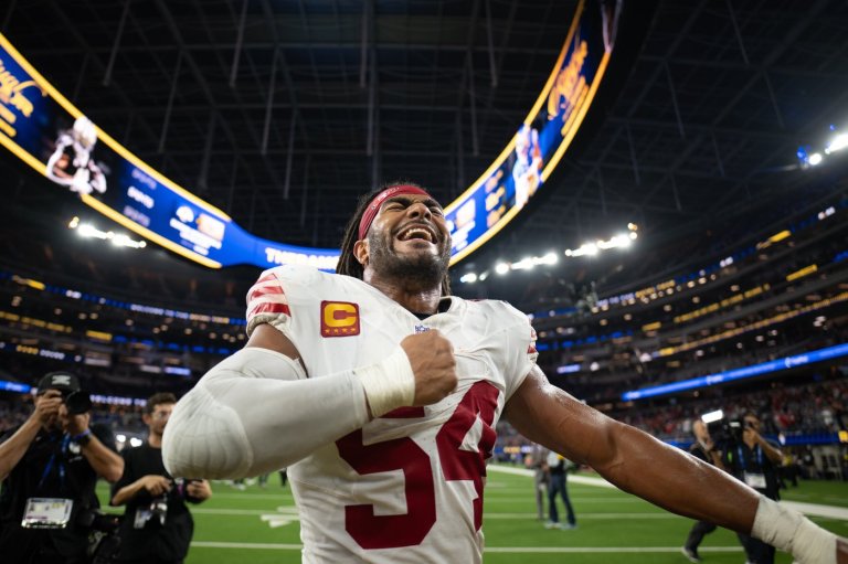 Fred Warner of the 49ers is voted as the top off-ball linebacker in the NFL by an AP panel | iNFOnews.ca