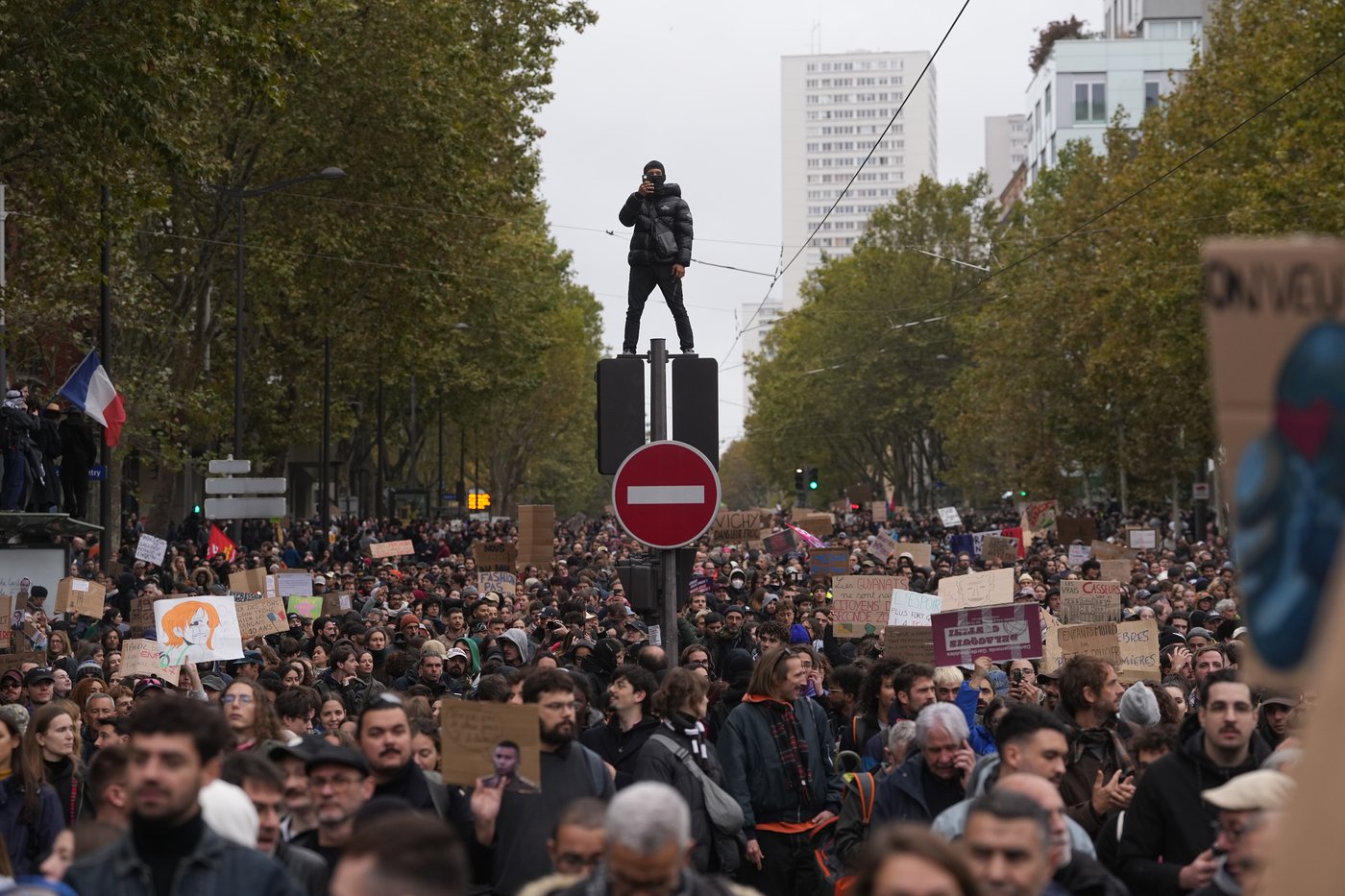 Macron promises measures in response to French students' demands after weeks of unrest | iNFOnews.ca