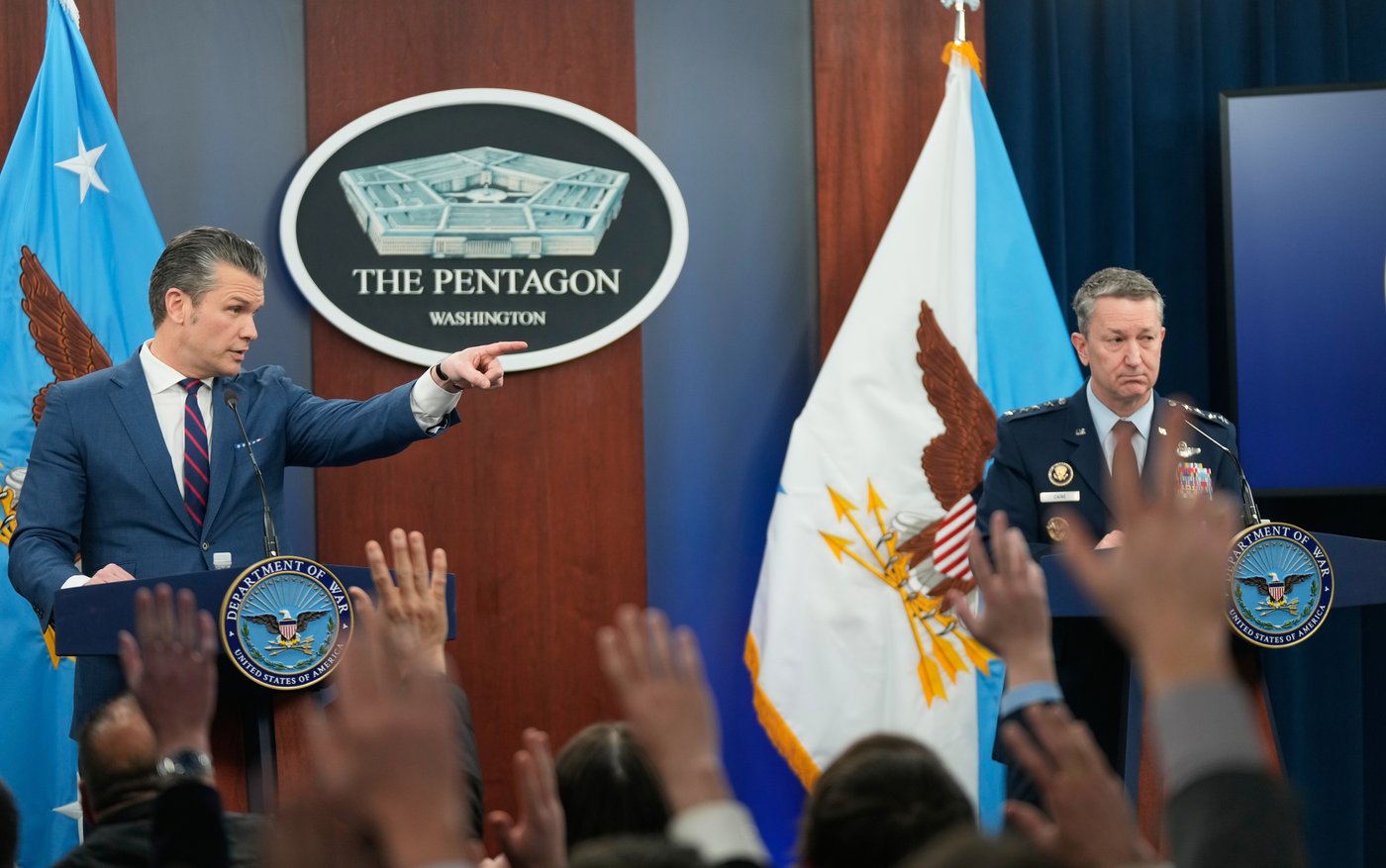 Hegseth says US 'can't stop everything' that Iran fires even as he asserts air dominance | iNFOnews.ca