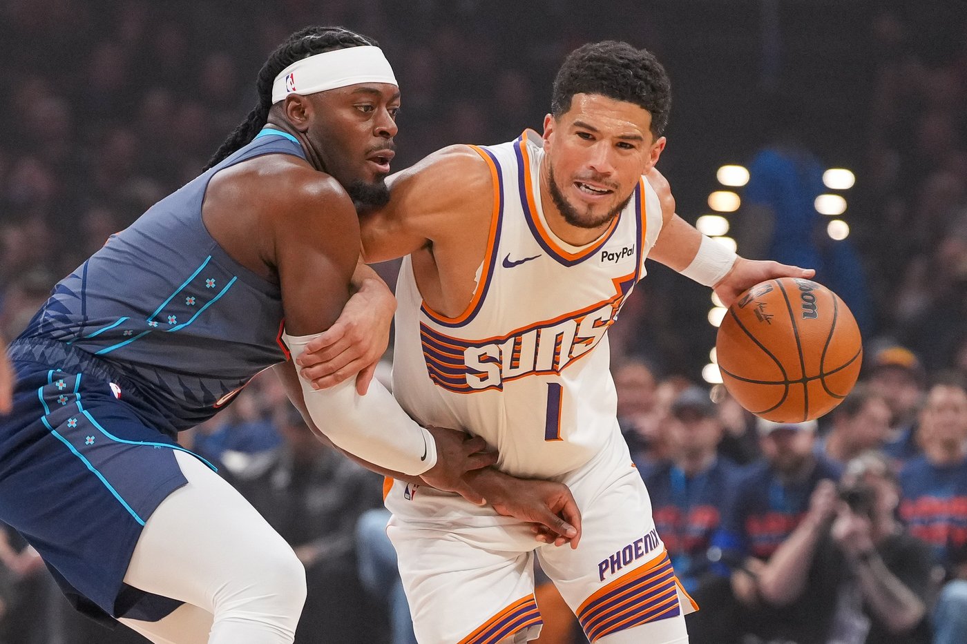 Suns guard Devin Booker fined $35,000 for public criticism of officials after Thunder game | iNFOnews.ca Suns guard Devin Booker fined $35,000 for public criticism of officials after Thunder game | iNFOnews.ca
