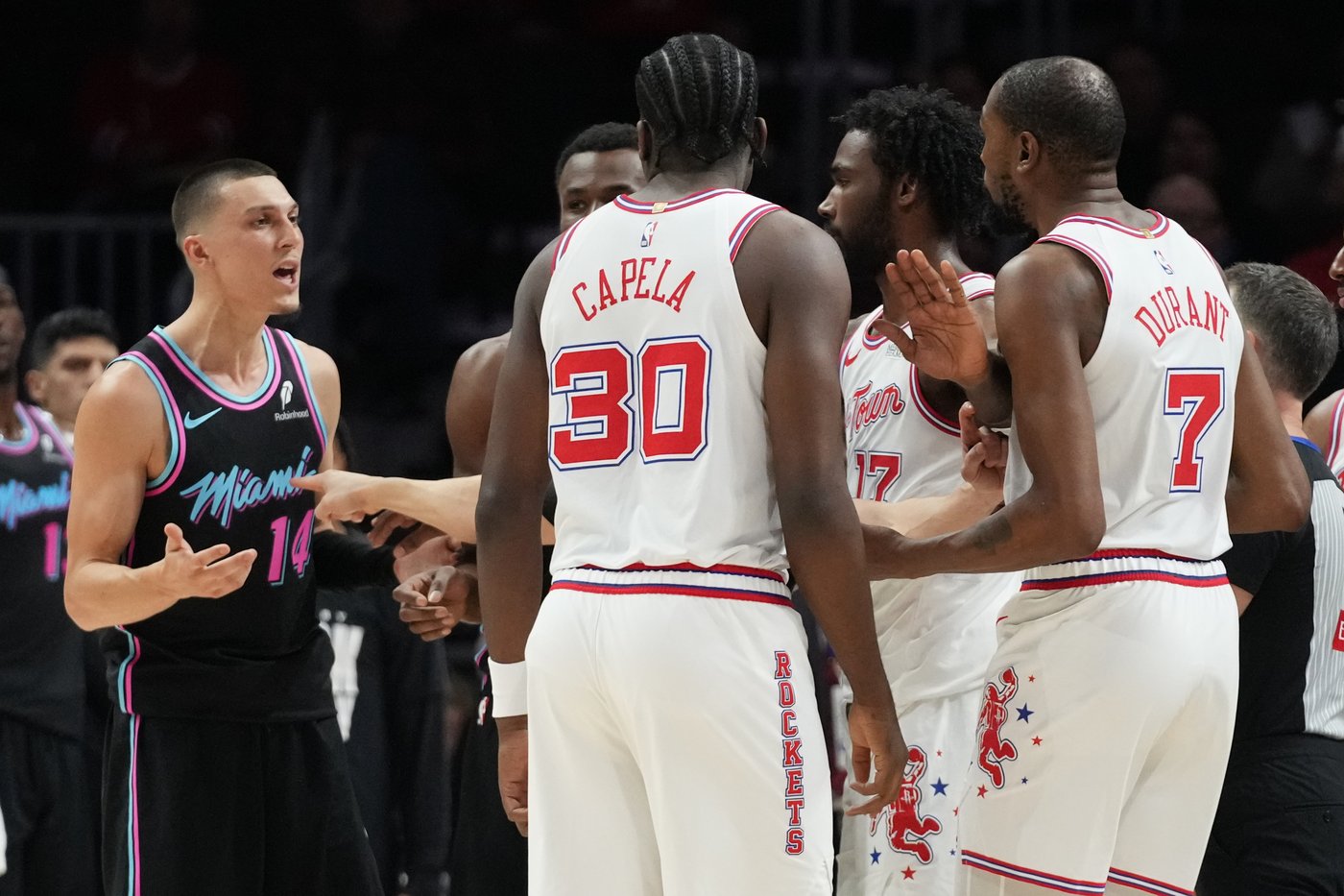 Adebayo scores 24, Larsson adds 20 and Heat hold off Rockets, 115-105 | iNFOnews.ca