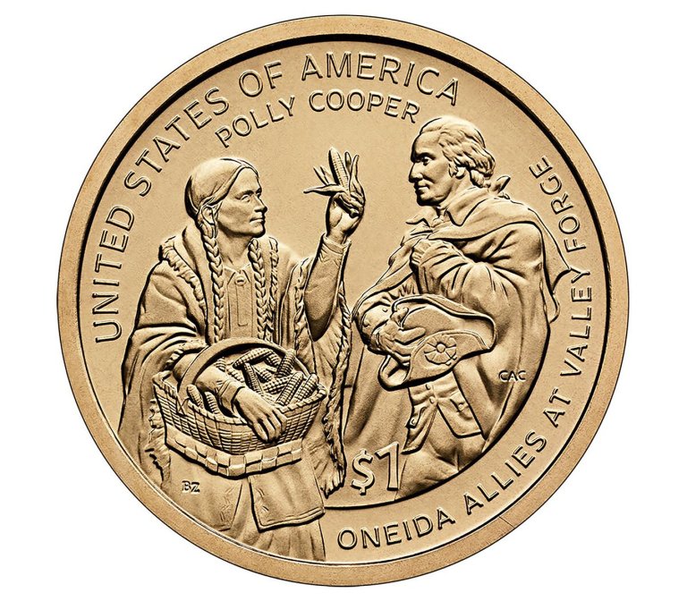 Polly Cooper, an Oneida woman who helped save Washington's army, is honored on $1 coin | iNFOnews.ca