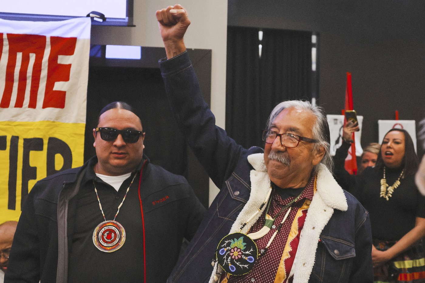 Native American activist Leonard Peltier, freed from prison, is welcomed on North Dakota reservation | iNFOnews.ca Native American activist Leonard Peltier, freed from prison, is welcomed on North Dakota reservation | iNFOnews.ca