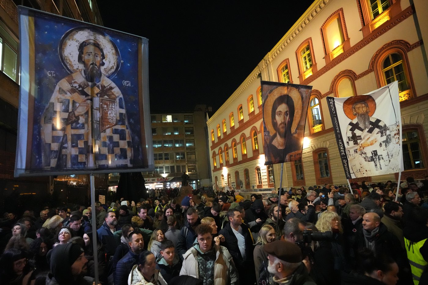 Thousands rally in Belgrade against crackdown on student-led protests | iNFOnews.ca