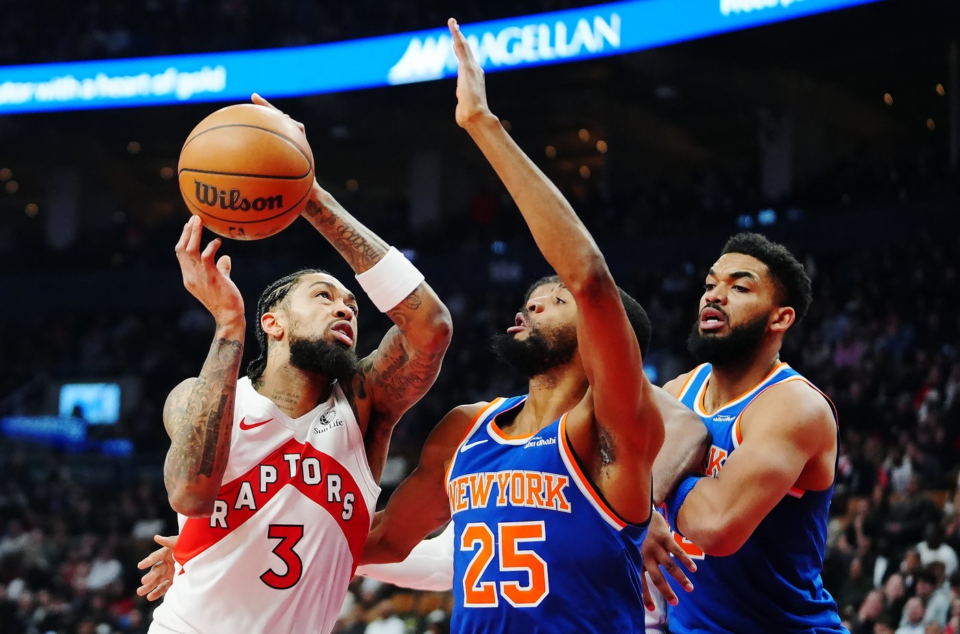 Mikal Bridges's 19-point third quarter leads Knicks past Raptors 119-92 | iNFOnews.ca