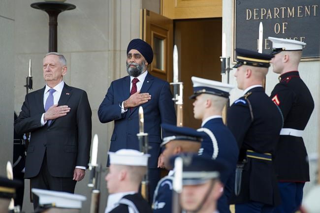 'Mad Dog' U.S. defence secretary says he has a soft spot for Canadian troops | iNFOnews.ca