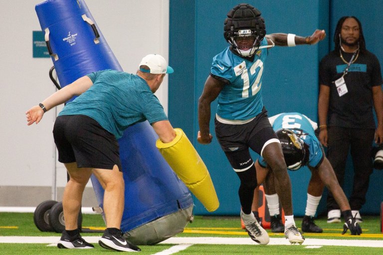 Jags 2-way player Travis Hunter returns stronger and fast after knee injury cuts short rookie year | iNFOnews.ca