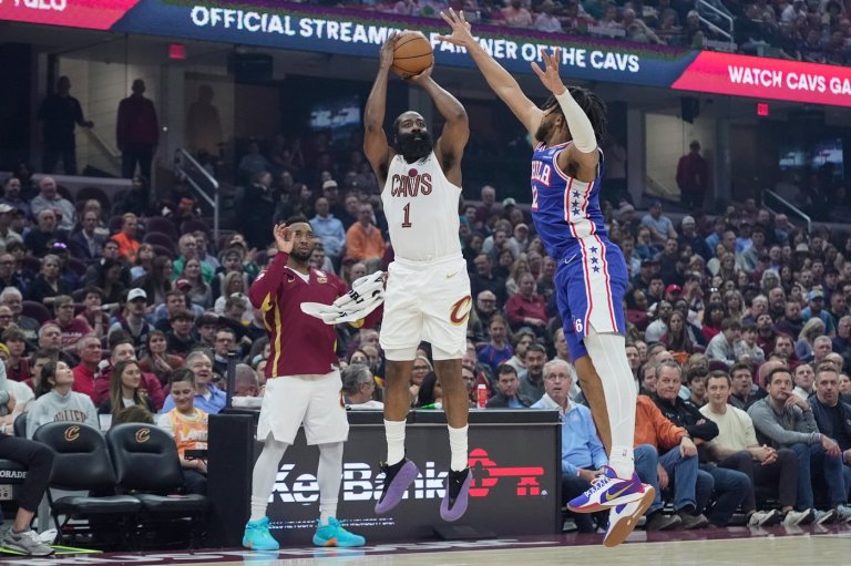 James Harden scores 21, joins 29,000-point club in Cavaliers' 115-101 win over 76ers | iNFOnews.ca
