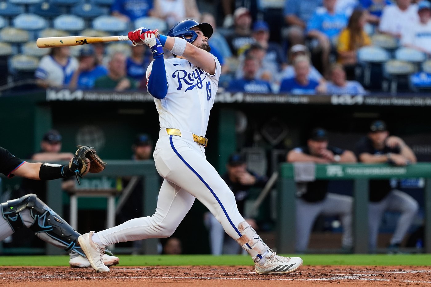 Stowers homers and has an RBI single, Marlins rally to beat the Royals 9-6 | iNFOnews.ca