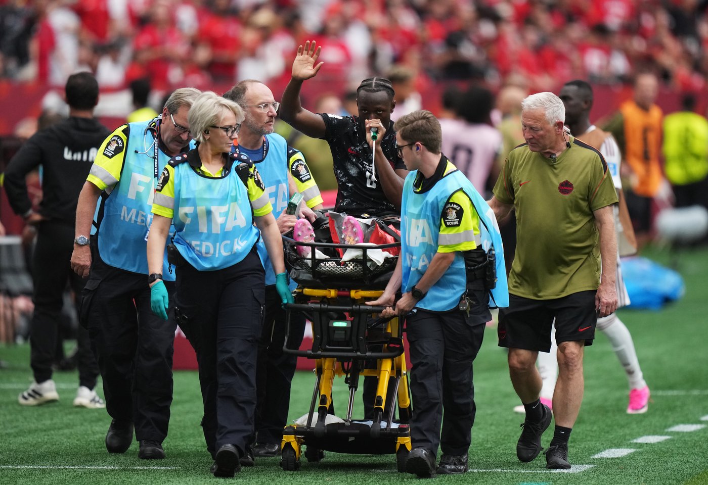 What is the 'green whistle' Canadian player Ismael Koné was given after FIFA injury? | iNFOnews.ca