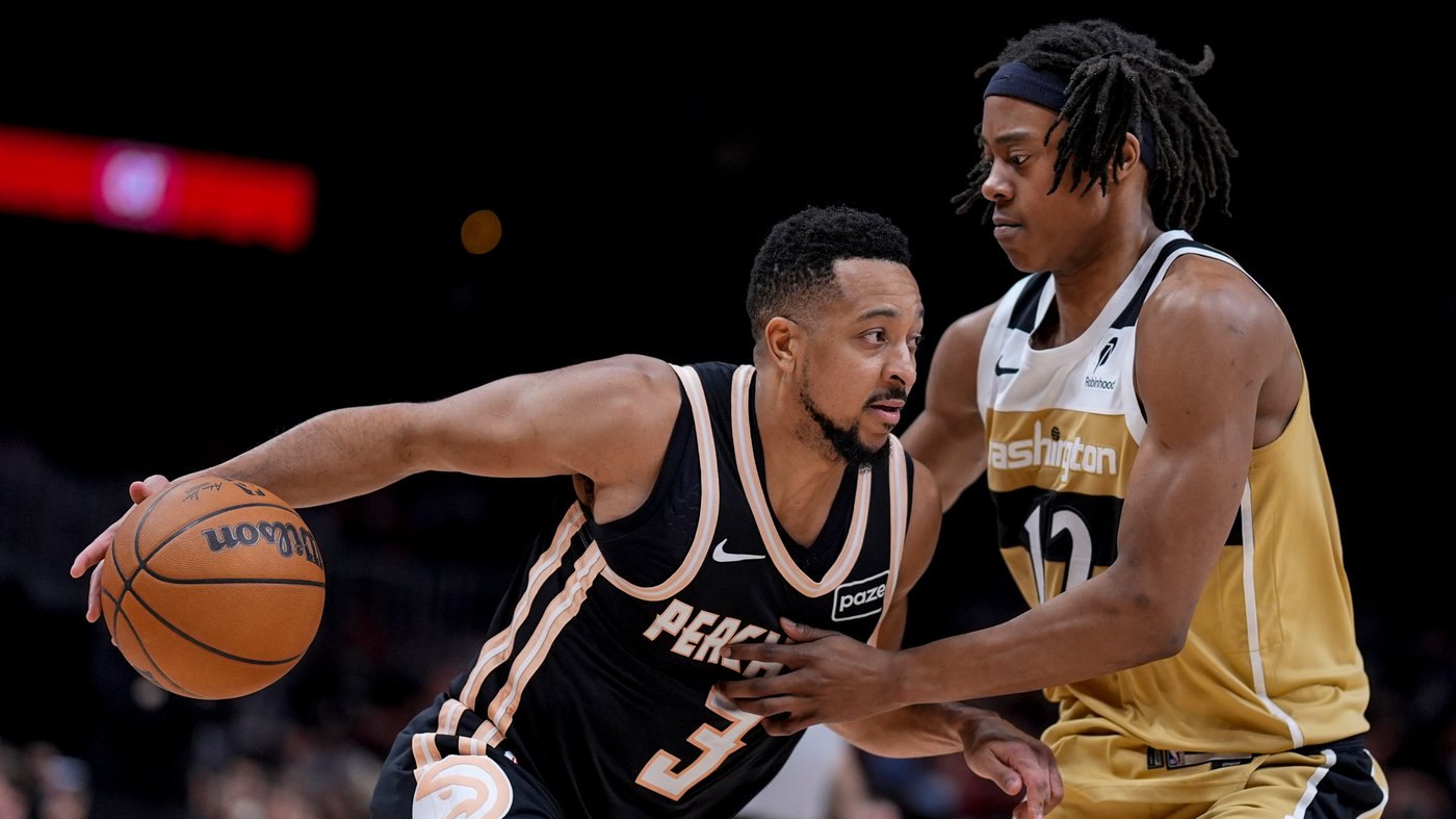McCollum and Kispert combine for 58 points against former team in Hawks' 126-96 win vs Wizards | iNFOnews.ca McCollum and Kispert combine for 58 points against former team in Hawks' 126-96 win vs Wizards | iNFOnews.ca