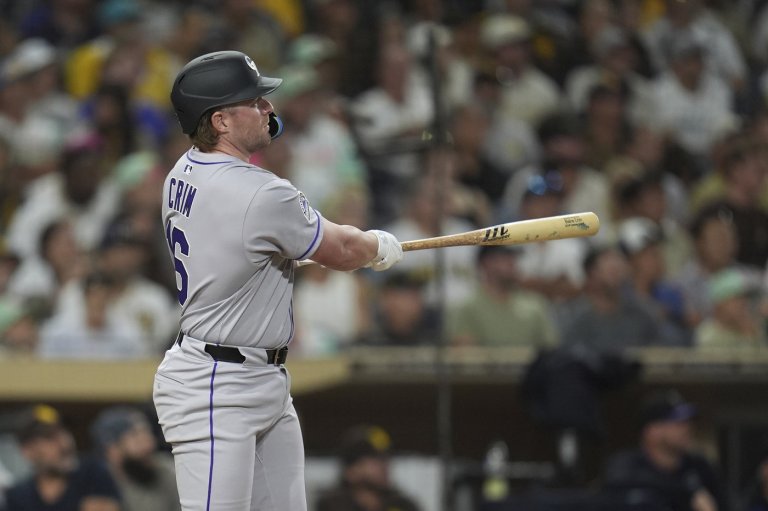 Rookie Crim homers for his 1st MLB hit as the Rockies beat the Padres 4-2 | iNFOnews.ca