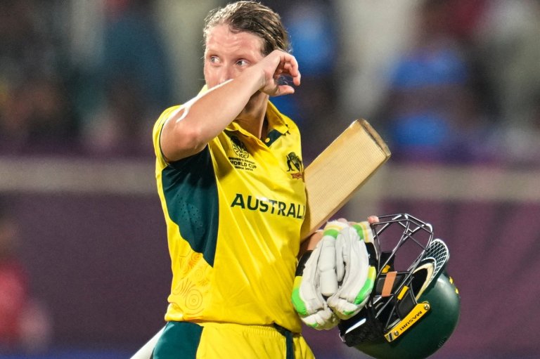 Women's cricket great Alyssa Healy ends her ODI career with 158 for Australia against India | iNFOnews.ca