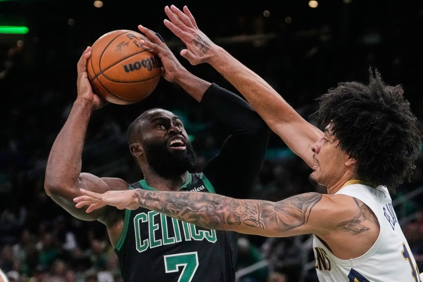 Sam Hauser scores 24, Celtics hit 29 3s, rout Pelicans 144-118 to clinch East's No. 2 playoff seed | iNFOnews.ca Sam Hauser scores 24, Celtics hit 29 3s, rout Pelicans 144-118 to clinch East's No. 2 playoff seed | iNFOnews.ca