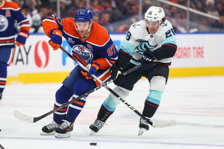 Draisaitl, McDavid score late to lift Oilers to 3-1 win over Kraken | iNFOnews.ca