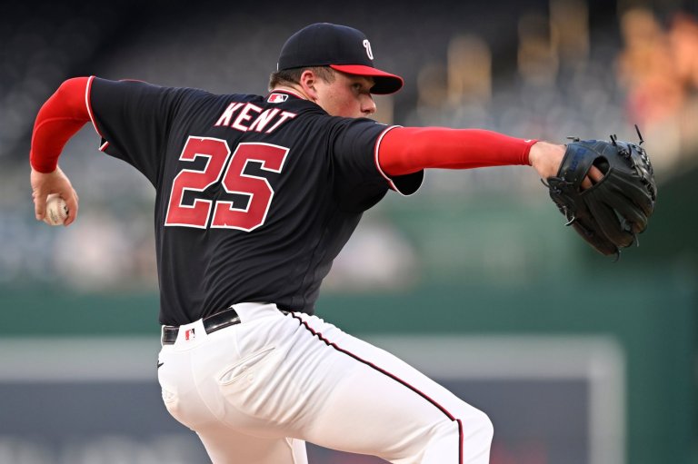 Jackson Kent earns his 1st major league win as the Nationals beat the Marlins 9-2 | iNFOnews.ca