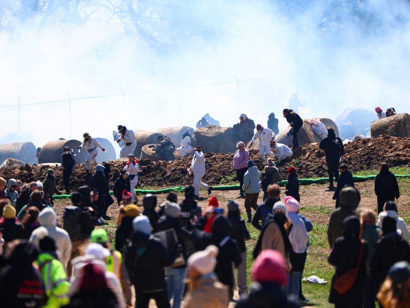 Hundreds trying to storm Wisconsin beagle research facility met with rubber bullets, pepper spray | iNFOnews.ca