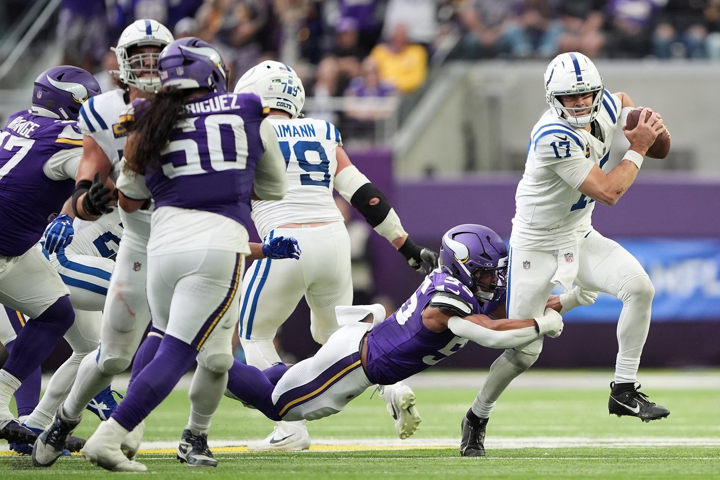 Vikings defense clamps down on Daniel Jones and the Colts for a 16-10 victory to stay undefeated | iNFOnews.ca