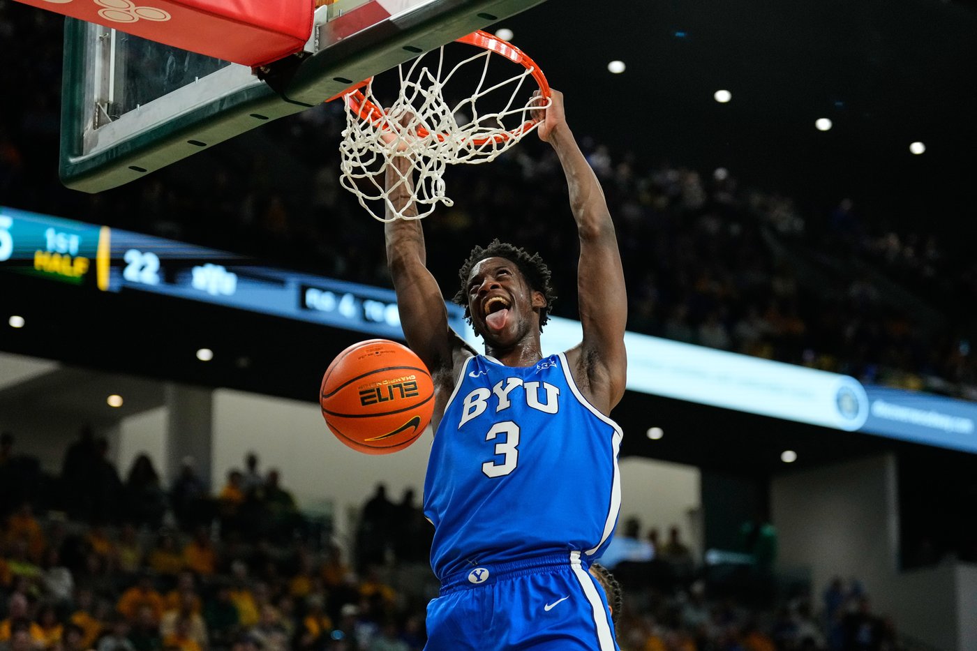 Dybantsa scores 36 and Wright answers boos with 30 as No. 22 BYU beats Baylor to end 4-game skid | iNFOnews.ca