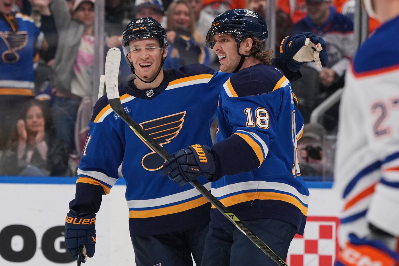 Dvorsky scores his 1st NHL goal as the Blues stop a 7-game slide by edging the Oilers 3-2 | iNFOnews.ca Dvorsky scores his 1st NHL goal as the Blues stop a 7-game slide by edging the Oilers 3-2 | iNFOnews.ca