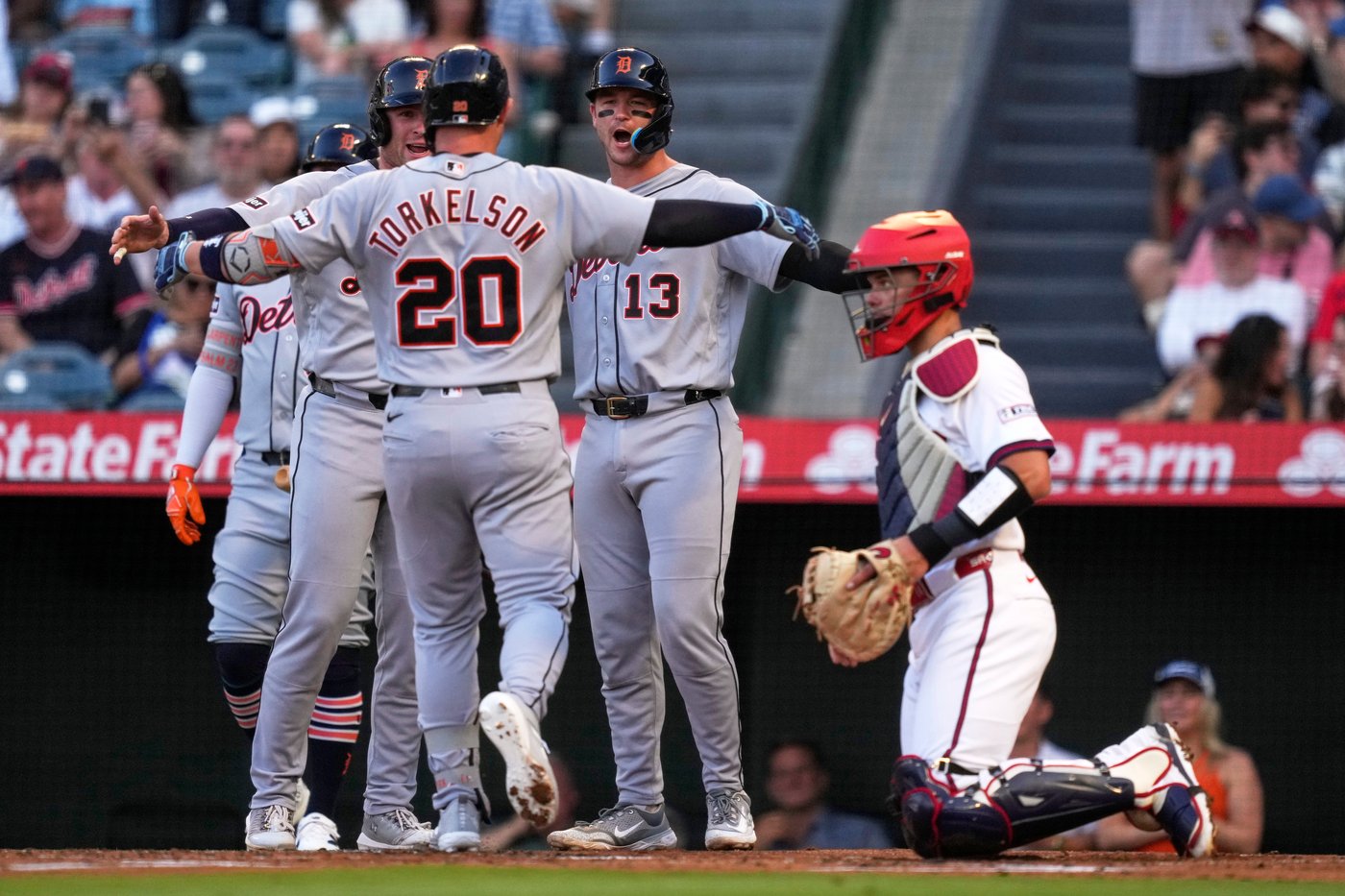 Skubal strikes out 9 in 7 innings and Torkelson homers twice in Tigers' 7-0 win over Angels | iNFOnews.ca