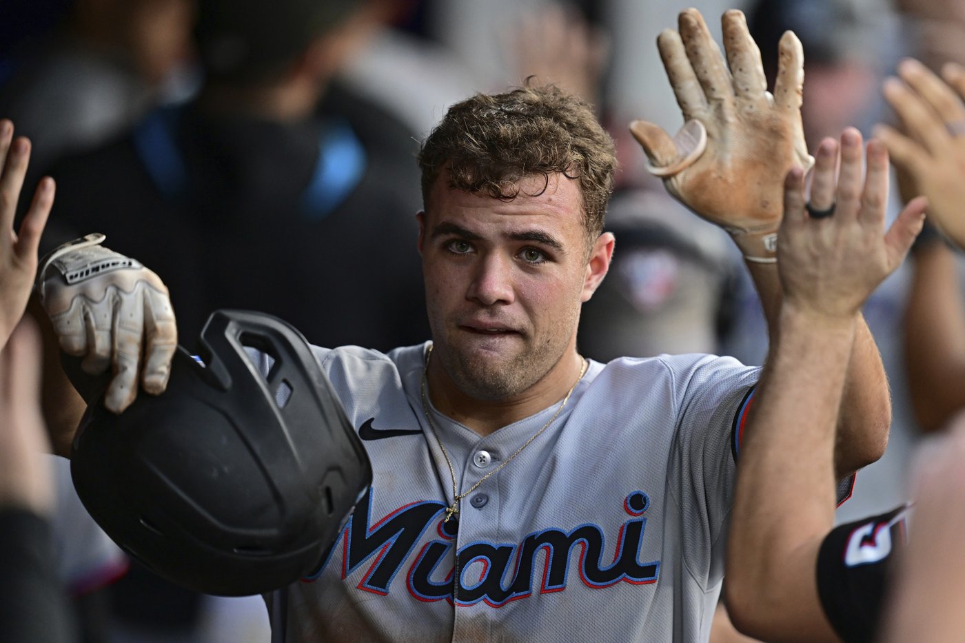 Jakob Marsee is off to an impressive start in 1st major league action with the Miami Marlins | iNFOnews.ca Jakob Marsee is off to an impressive start in 1st major league action with the Miami Marlins | iNFOnews.ca