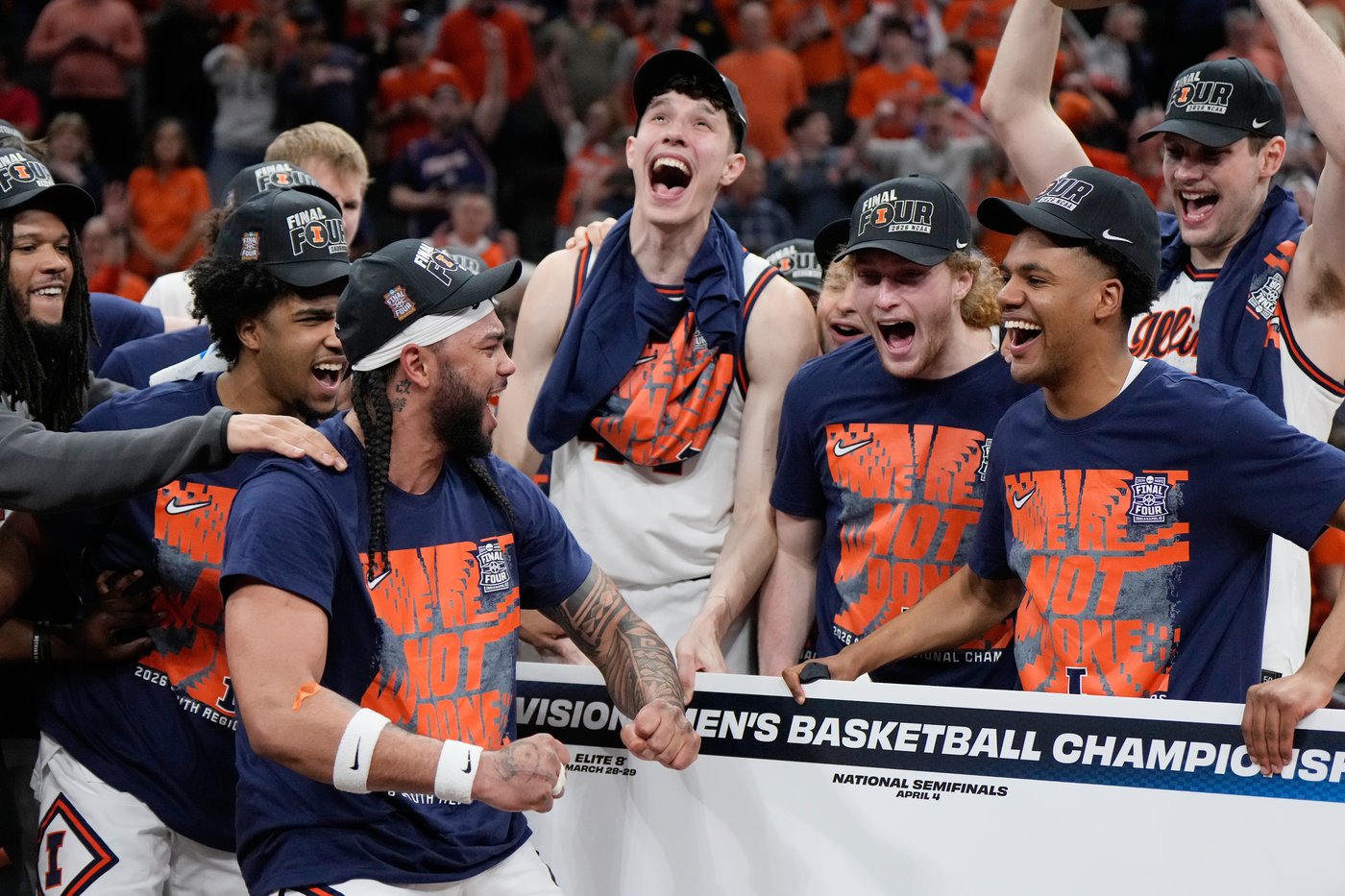 Illinois powers its way to its first Final Four in 21 years, beating Iowa 71-59 | iNFOnews.ca Illinois powers its way to its first Final Four in 21 years, beating Iowa 71-59 | iNFOnews.ca
