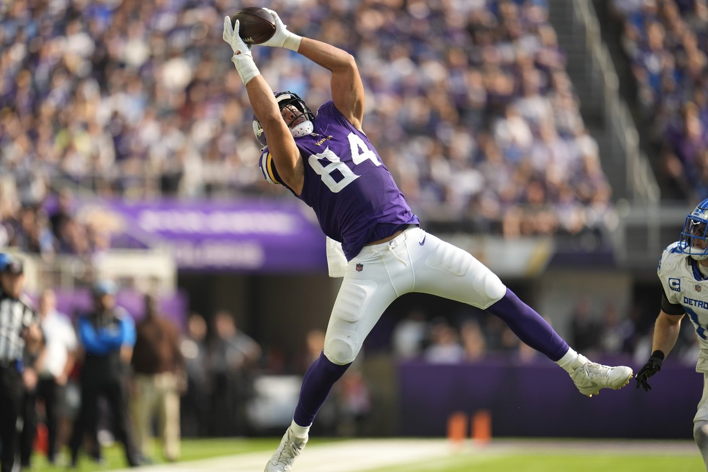 Vikings love to tout tight end Josh Oliver, despite his unglamorous run-blocking role | iNFOnews.ca