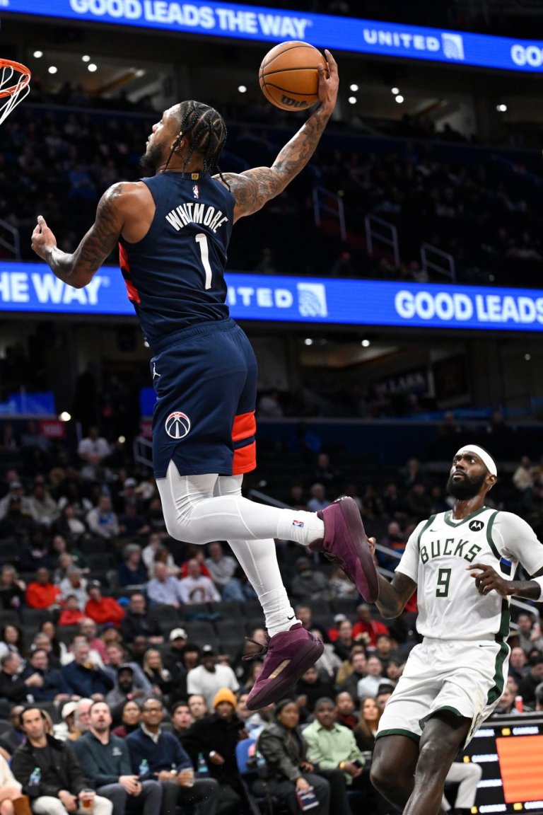 McCollum and Middleton lead the Wizards to a 129-126 win over Milwaukee despite Porter's 30 points | iNFOnews.ca