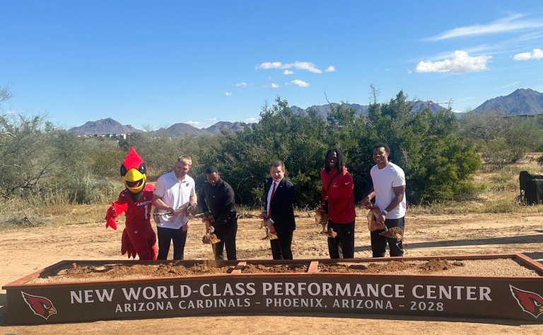Arizona Cardinals break ground on performance center, headquarters that is scheduled to open in 2028 | iNFOnews.ca