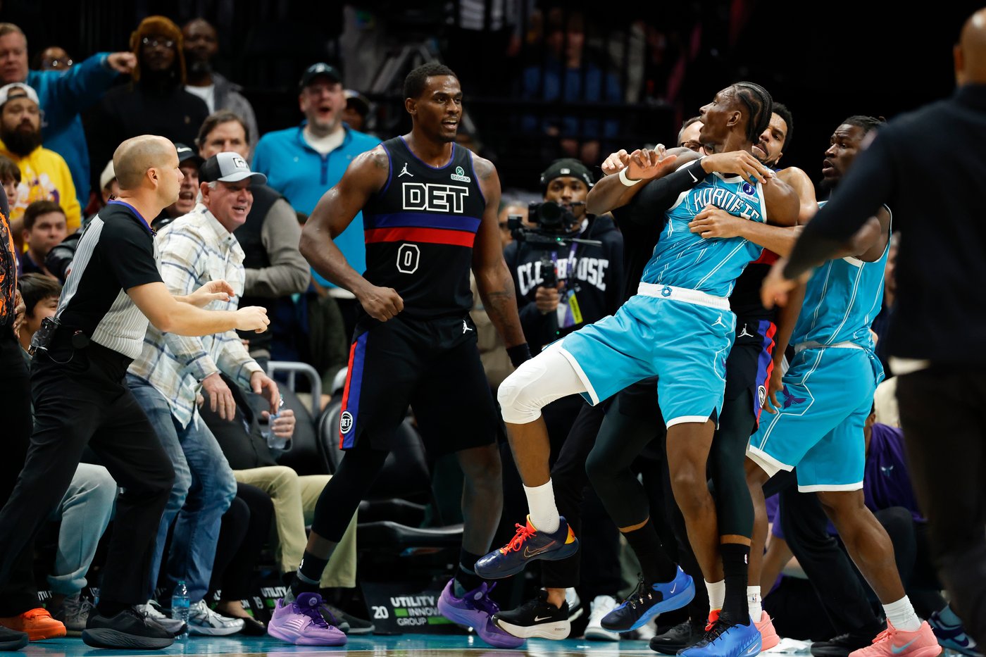 Stewart suspended 7 games and 3 other players are penalized for fighting in Pistons-Hornets game | iNFOnews.ca