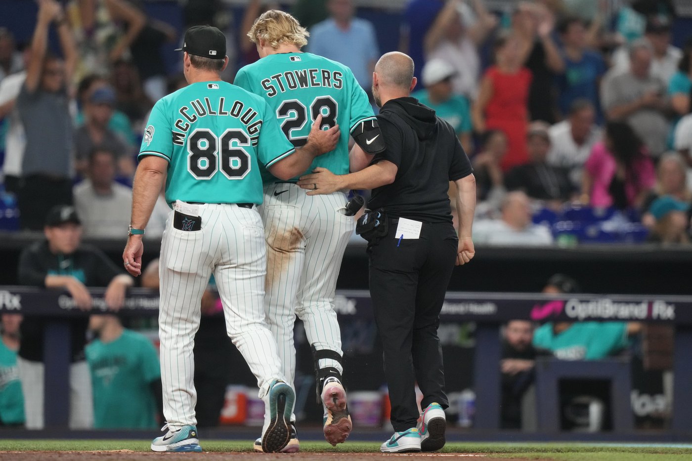 Marlins place Kyle Stowers on 10-day injured list with a left hamstring strain | iNFOnews.ca Marlins place Kyle Stowers on 10-day injured list with a left hamstring strain | iNFOnews.ca