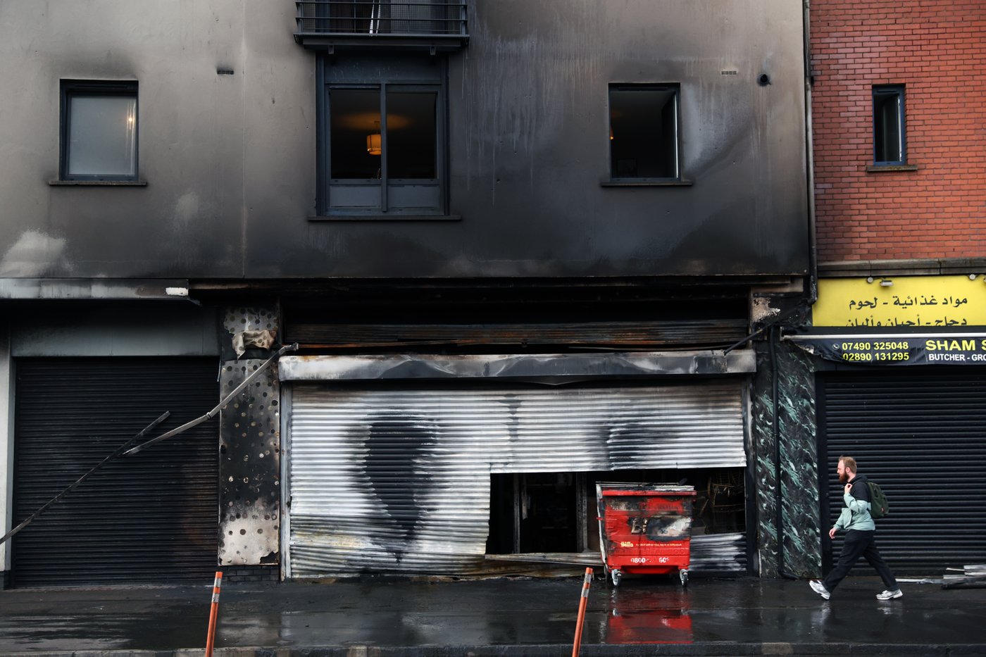 Photos show the aftermath of anti-immigration protests in Northern Ireland | iNFOnews.ca
