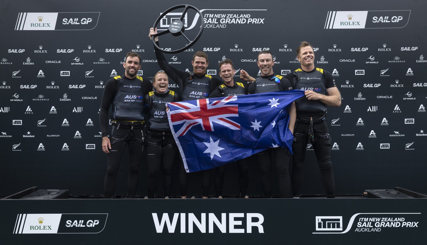 Australia beats Spain and Britain to win the New Zealand leg of SailGP | iNFOnews.ca