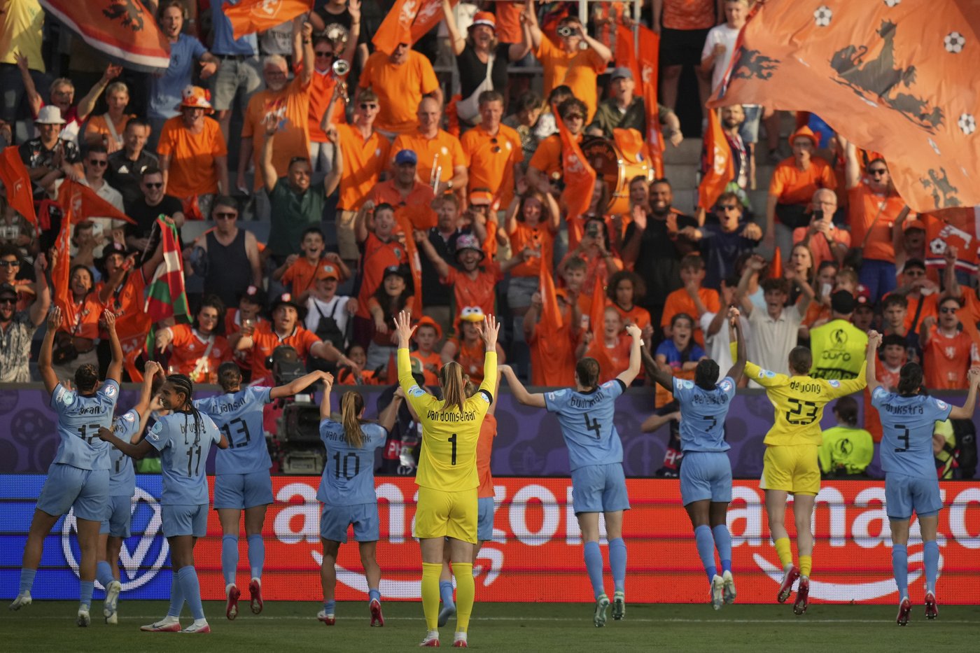 Euro 2025: Netherlands sparked by Miedema's 100th goal beats Wales | iNFOnews.ca