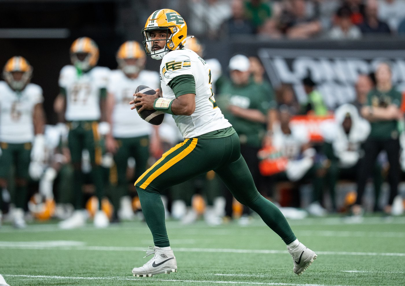 A season that started with promise has turned uncertain for Elks quarterback Tre Ford | iNFOnews.ca A season that started with promise has turned uncertain for Elks quarterback Tre Ford | iNFOnews.ca