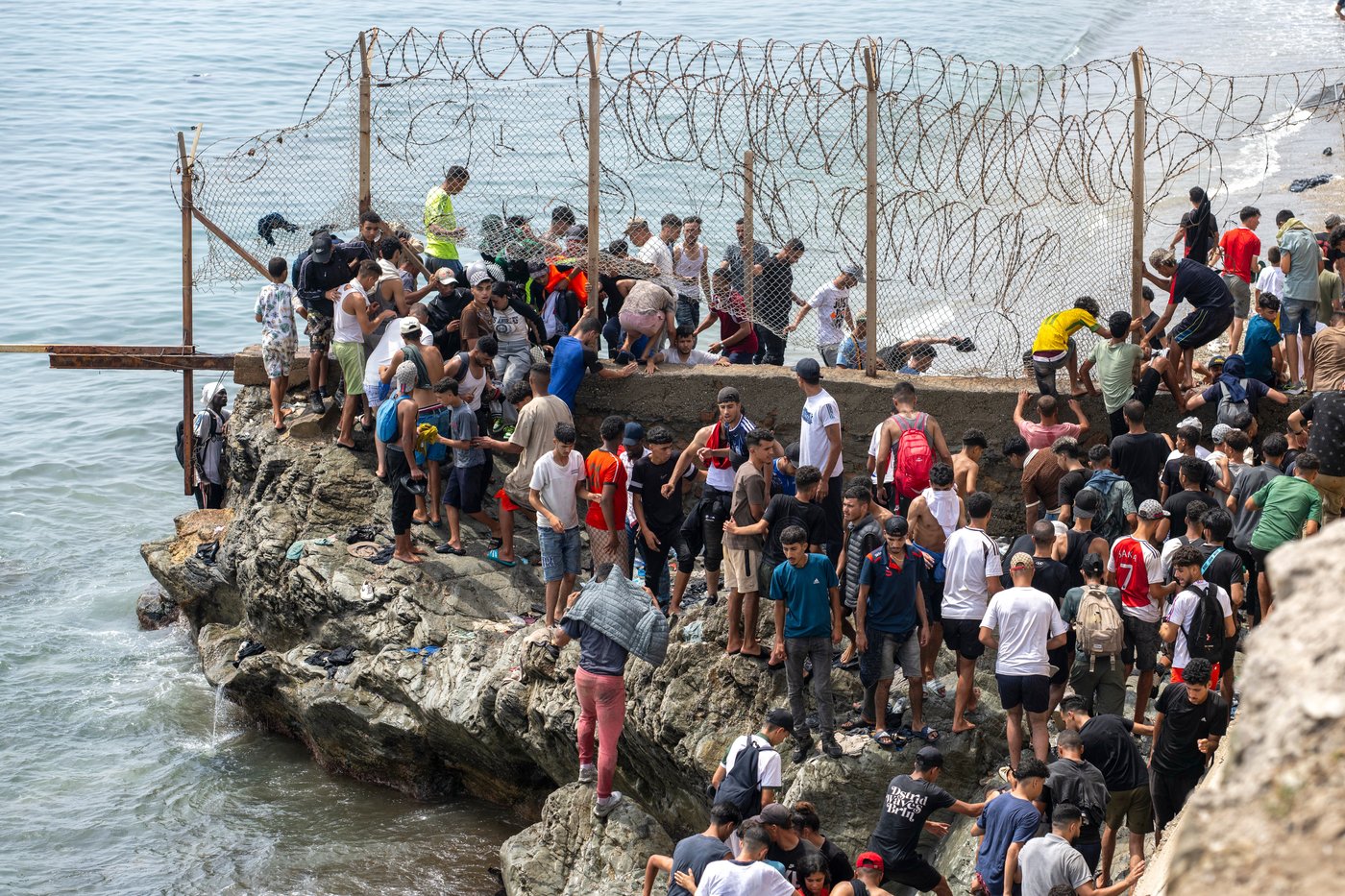 Runaway online rumors sparked frantic rush by migrants to the Spanish territory of Ceuta | iNFOnews.ca Runaway online rumors sparked frantic rush by migrants to the Spanish territory of Ceuta | iNFOnews.ca