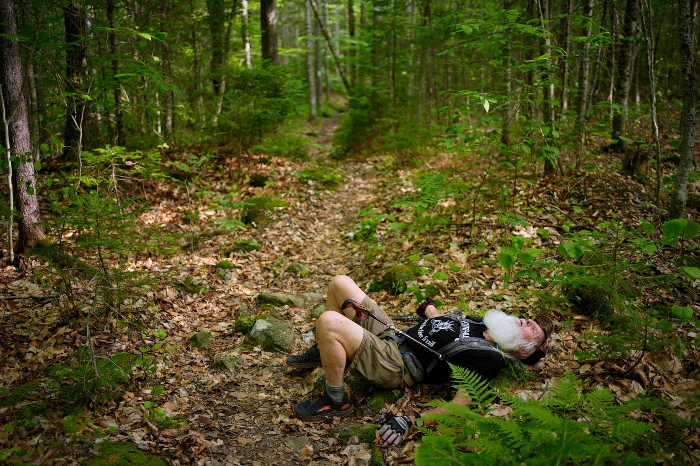 Photos show oldest hiker reclaiming Appalachian Trail record at 91 | iNFOnews.ca