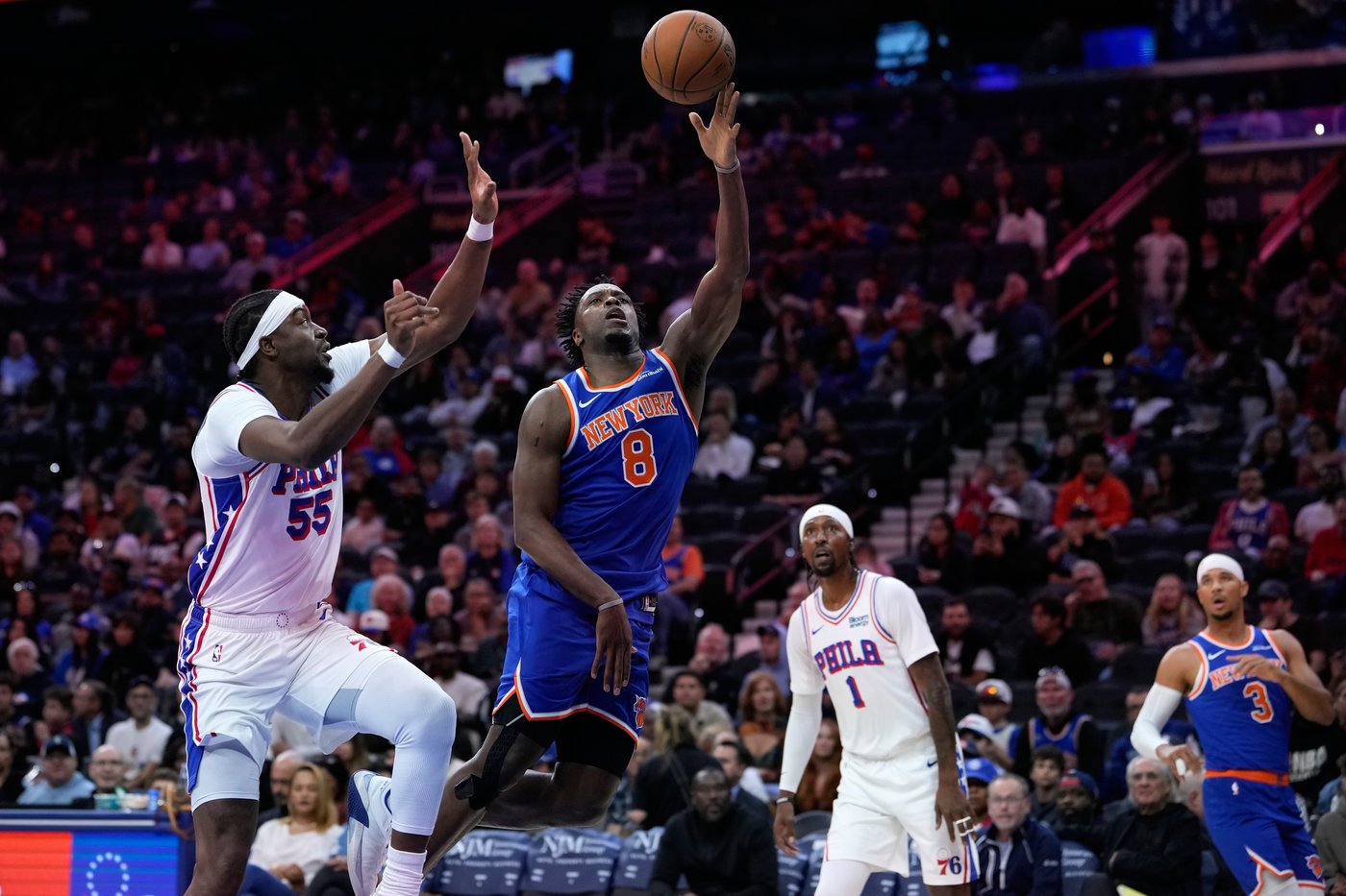 76ers center Ariel Hukporti suffers season-ending Achilles tendon tear in preseason game vs Knicks | iNFOnews.ca