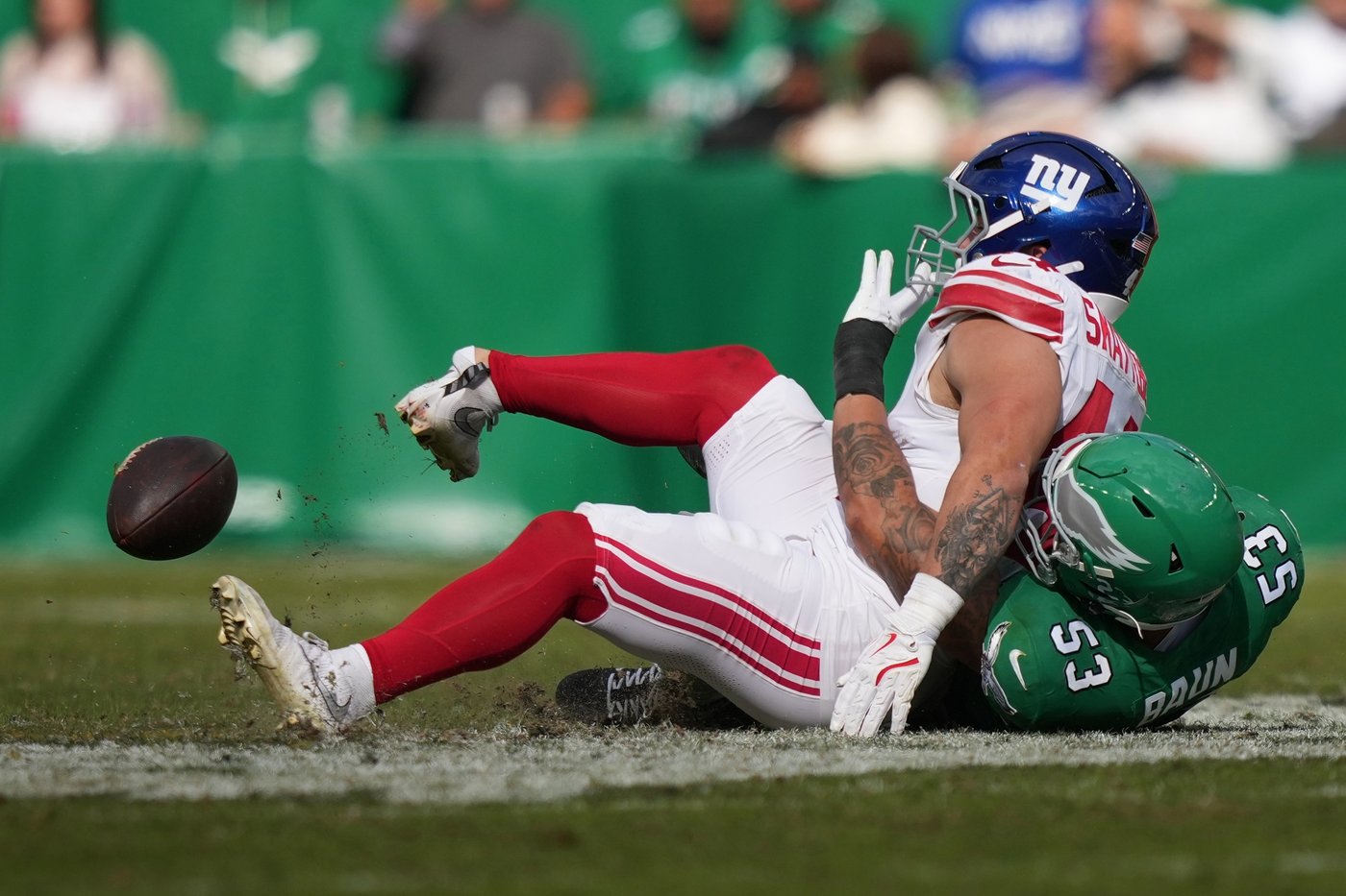 Giants rookie running back Cam Skattebo will have surgery after dislocating right ankle vs. Eagles | iNFOnews.ca Giants rookie running back Cam Skattebo will have surgery after dislocating right ankle vs. Eagles | iNFOnews.ca
